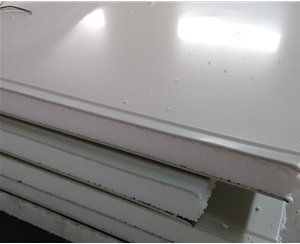 宁波宁波净化彩钢板50厚1150型EPS净化板公口细节